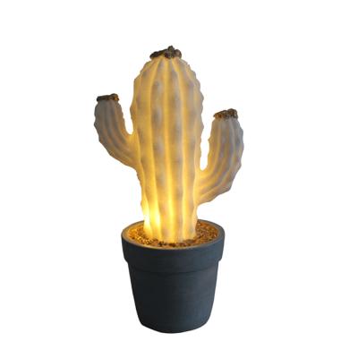 China Art Decor XUBANG Bedroom Decoration Baby Kids Cactus Night Lamps, Led Cactus Night Light For Kids, Gift for sale