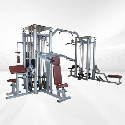 China Commercial Fitness Multi-Function Multi-station Multi-station Gym Equipment Eight Stations Commercial Use Gyms Machines Factory Manufacturer for sale