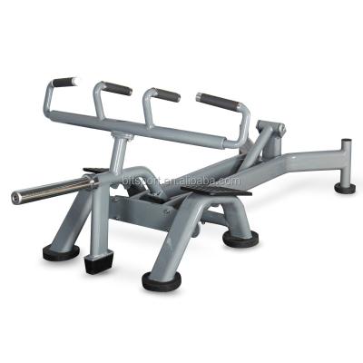 China Trapezius Fitness Equipment Rowing Machine / T-Bar Rowing Gym Machine for sale