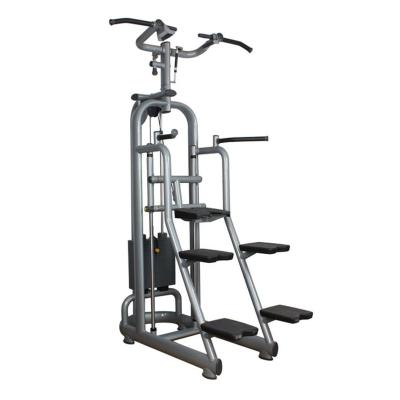 China Commercial Use Gym Equipment Assisted Chin Dip Machine Chin Dip Chin Aid Machine Chin Up Station Machine for sale