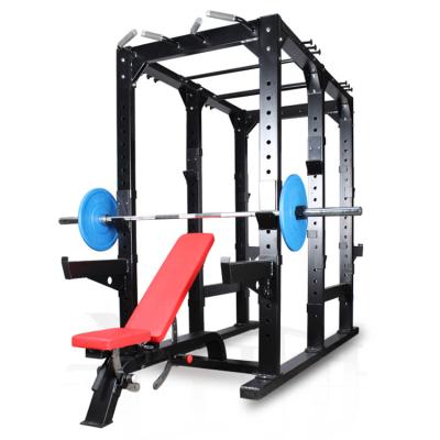 China Newest Commercial Heavy Duty Fitness Cage Use Rack Gym Equipment Power Machine Smith Squat Rack for sale