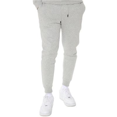 China Factory direct wholesale men's casual 100% cotton knitted basics sweatpants for sale