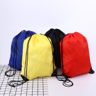 China Factory Custom Logo Sports Backpack Bag Printing Draw String Bag Waterproof For Promotional for sale