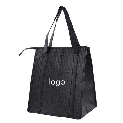 China Waterproof Custom Insulated Grocery Bags Reusable Heavy Duty Cooler Tote Bag Cooler Shopping Bag for sale