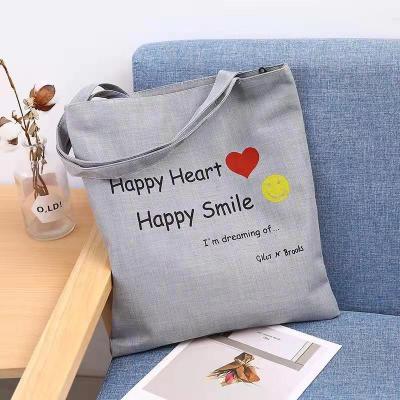 China Custom Environmental Protection Canvas Tote Bag Customized Reusable Grocery Bags Eco Friendly Grocery Stores Printed Tote Bags With Logos for sale