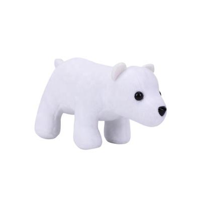 China Custom Design Soft Clean Stuffed Plush Toy White Happy Bear Rag Dolls Baby Bears for sale