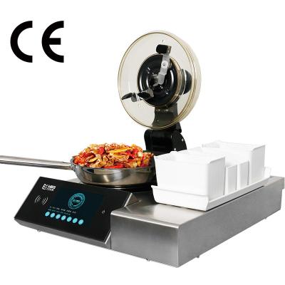 China Restaurant Megcook Commercial Electric Fast Food Restaurant 3520W Automatic Robot Cooking Machine for sale