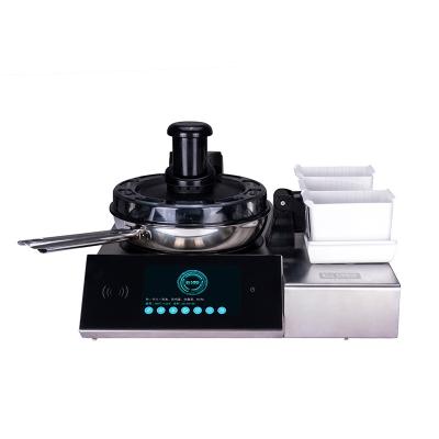 China Restaurant Megcook Electric Commercial Food Processor Automatic Fried Rice Wok Machine 3520W for sale