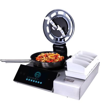 China food & Beverage Shops Megcook Electric Commercial Kitchen Cooking Robot /3520W Automatic Fried Rice Machine Wok Robot for sale