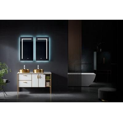 China Modern Unique Design Furniture Popular Bathroom Vanity Mirror Cabinet With Drawer for sale