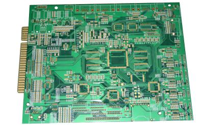 China Quick Turn Prototype PCB Board Multi Layer Punching Green 16 Layer HAL / ENIG for sale