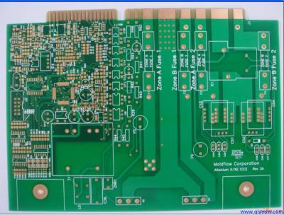 Китай Доска PCB прототипа Rogers FR4 с отделкой поверхности золота погружения продается