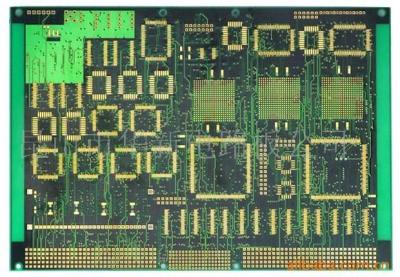 China Vias cego e enterrado fabricação rápida do PWB da volta de 10 camadas com controle da impedância de BGA à venda