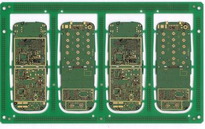 China Blind ENIG Quick Turn PCB Green Board Solder Mask High Frequency 2.0mm for sale