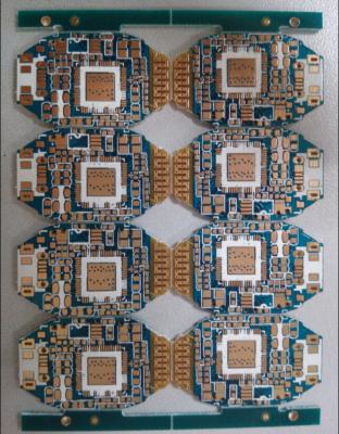 Chine double or dégrossi d'immersion de la carte PCB FR4 L'ENIG de la carte PCB 4-Layer à vendre