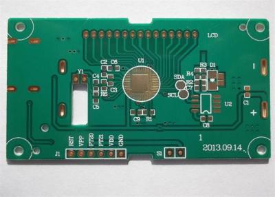 China ENIG FR4 Custom PCBs Double Layer Green Solder Mask PCB for sale