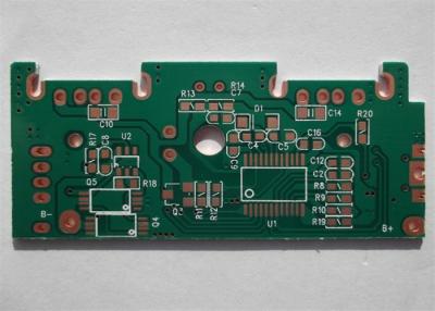 Chine Double carte PCB adaptée aux besoins du client par OSP de la carte PCB FR4 de couche avec la carte PCB de masque de soudure de vert d'UL à vendre