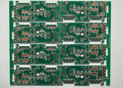 China 0.25mm FR4 Green Solder Mask Multilayer PCB Manufacturing Process OSP White Silkscreen for sale