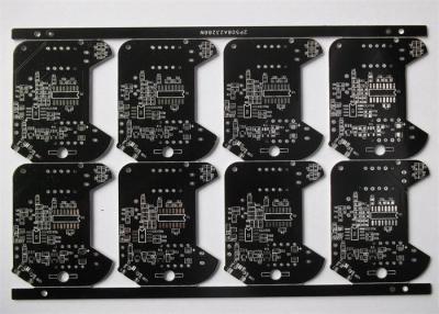 China Black SMD Prototype Printed Circuit Board Immersion Tin with UL Mark for FM Radio for sale