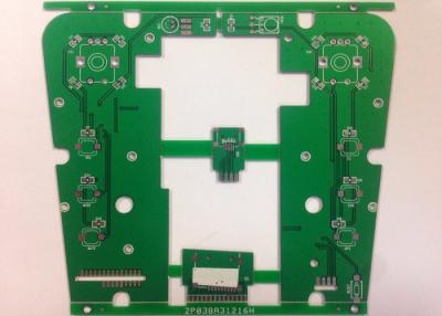 Chine Le double vert de masque de soudure a dégrossi carte PCB avec le Silkscreen blanc pour le conseil du contrôle HASL de navigation à vendre