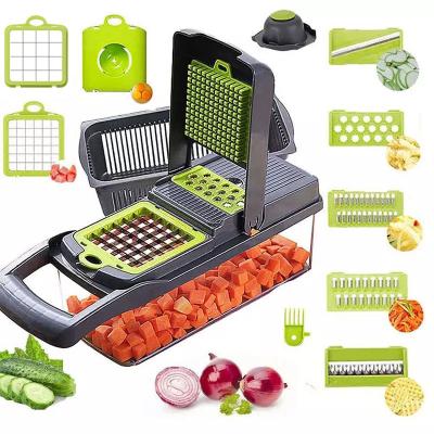 China Viable Multifunctional Manual Mandoline Slicer Onion Cutter Vegetable Food Dicer and Vegetable Slicer for sale