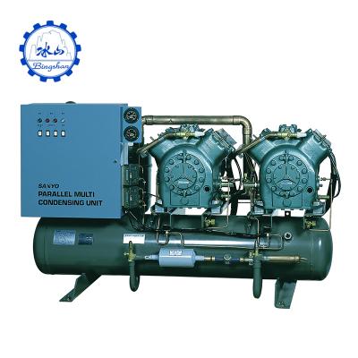 China Refrigeration Parts Freon Compressor Semi-Hermetic Reciprocating Unit for sale