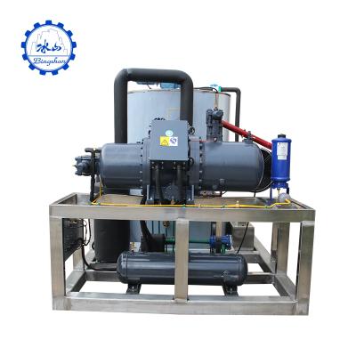 China 8T/24H Hotels Making Machinery Flake Ice Unit For Felling Processing for sale