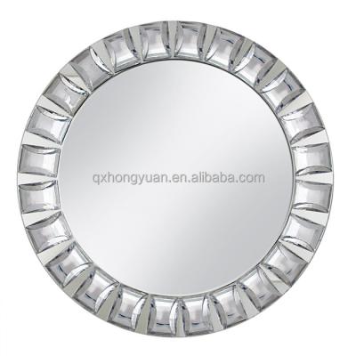 China Wholesale Viable Diamond Mirror Wedding Charger Plate for sale