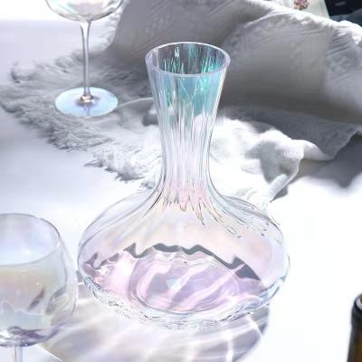 China No Lead Free Europe Style Crystal Glass Wine Decanter Red Wine Hand Blown Glass Decanter Glass Made in China for sale