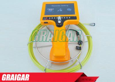 China Handheld Sewer Survey Video Drain Inspection Camera System, 20m, Color, Video Recording, Picture Snap for sale