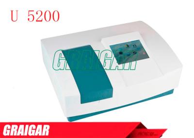 China Advanced Double Beam Scanning Spectrophotometer With 8 Inches Touch Screen for sale