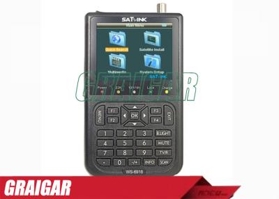 China WS-6918P digital satellite finder with Spectrum Analyzer and constellation ws6918p for sale