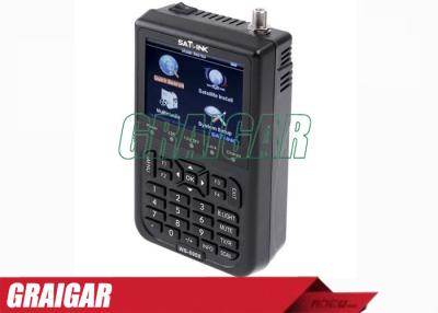 China WS -6908 3.5 Inch DVB - S FTA Satellite Signal Meter 950mhz - 2150mhz for sale