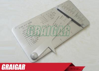 China El soldador cubital de la prueba del indicador de la regla del indicador de la soldadura del indicador del hoyo del tubo examina en venta