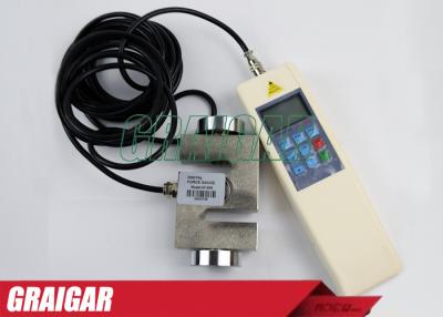 China HF - 50K Digital Force Gauge RS232 Interface Push Pull Gauge Capacity 50000n for sale