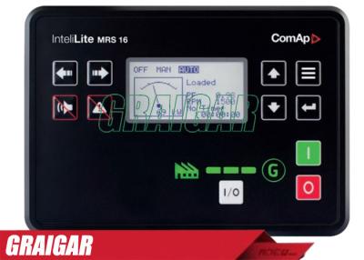 China ComAp InteliLite MRS16 Diesel Generator Parts Gen - Set Controller Connection Via RS232 RS485 for sale