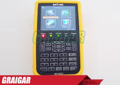 China Home TV Satellite Finder Meter WS6922 32 Bit Processor 133MHz Receive DVB-S / DVB-S2 Signal for sale