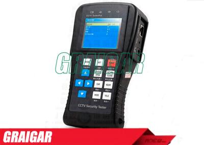 China RS232 / RS485 Network Test Equipment CCTV Tester UPT Cable Testing PTZ Control Video Input for sale