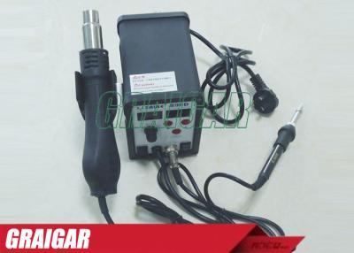 China SAIKE 898D 2 in 1 Soldering Station Hot Air Gun + Welding Iron 220V 110V SAIKE898D Solder Iron for sale