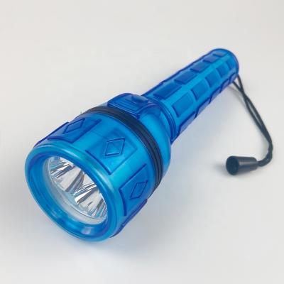 China Wholesale Plastic 3D Emergency Factory BATTERY 3 LED Flashlight Plastic RUBBER Torch For Outdoor Camping for sale