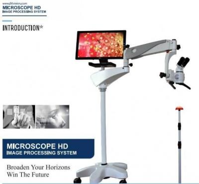 중국 현미경 높은 정의 화상 처리 체계 디지털 방식으로 영상 붙잡음 체계 판매용