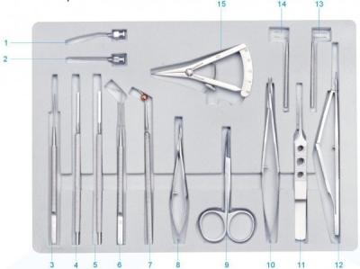 China SYX9 Microsurgery Instrumenten voor Intraocular Lensinplanting die worden geplaatst Te koop