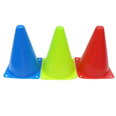 China Sports Training Sports Training Field Round Disc Agility Kit Football Training Cones With Holder For Outdoor Training Field Cone Markers for sale