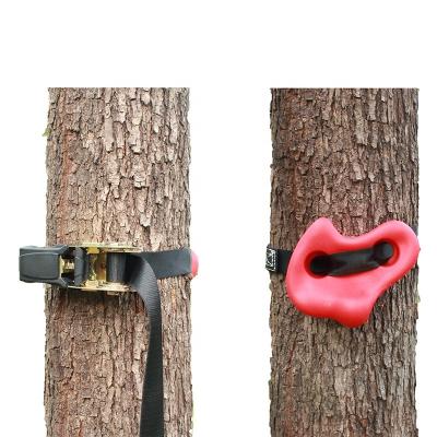 China Durable Cheap Climbing Stands Safe Ninja Tree Climbers Outdoor Tree Backyard Rock Equipment Obstacle Course Climbing Holds For Kids for sale