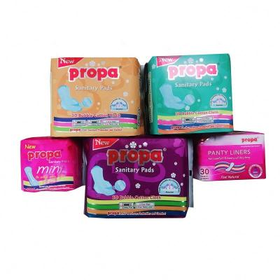 China Brand Name Propa Suppliers of Diary and Night Breathable Wholesale Sanitary Napkin and Sanitary Pad for sale