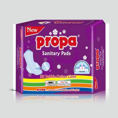 China New Design Breathable High Quality Dry Comfortable Soft Outdoor Herbal Sanitary Pad for sale