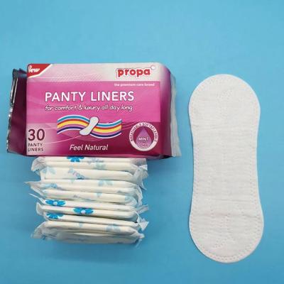 China Feminine Hygiene Care Panty Liner Ladies Cotton Sanitary Pads Breathable Disposable Soft Soft Sanitary Pads for sale