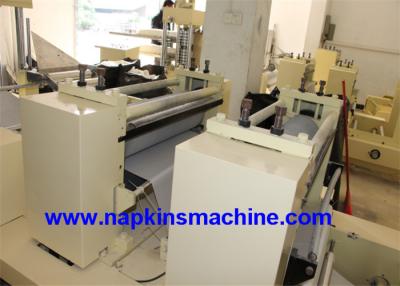 China Cocktail Napkin Tissue Paper Folding Machine 230mm From Jumbo Roll for sale