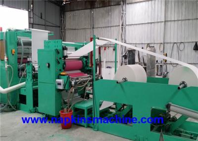 China Fully Automatic V Fold Paper Towel Making Machine With Embossing System for sale