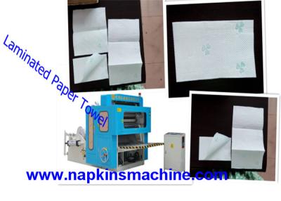 China Jumbo Roll V Fold Toilet Paper Making Machine / Tissue Paper Converting Machine for sale